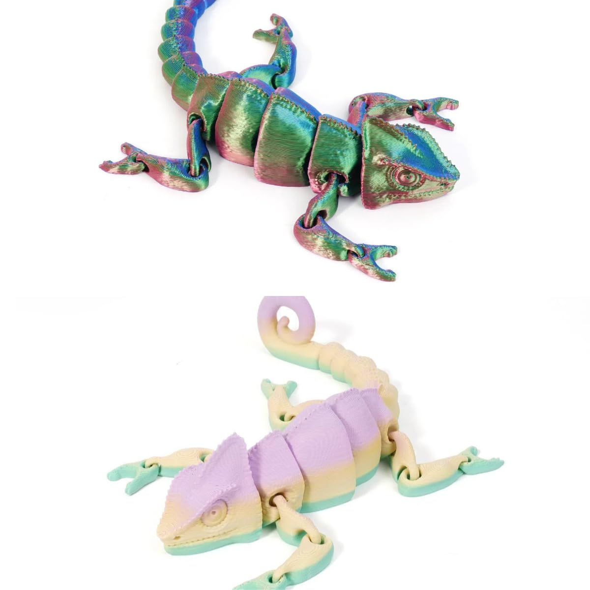 Amazon.co.jp: Raineed 3Dプリントカメレオンモデル 2点セット